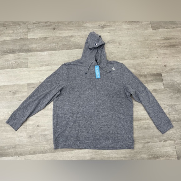 Rhoback Sweaters Rhoback Hoodie Golf The Hesi Heather Blue Gray